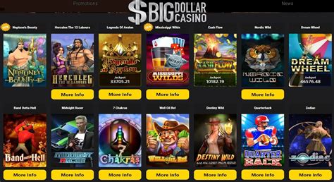Big dollar casino aplicação